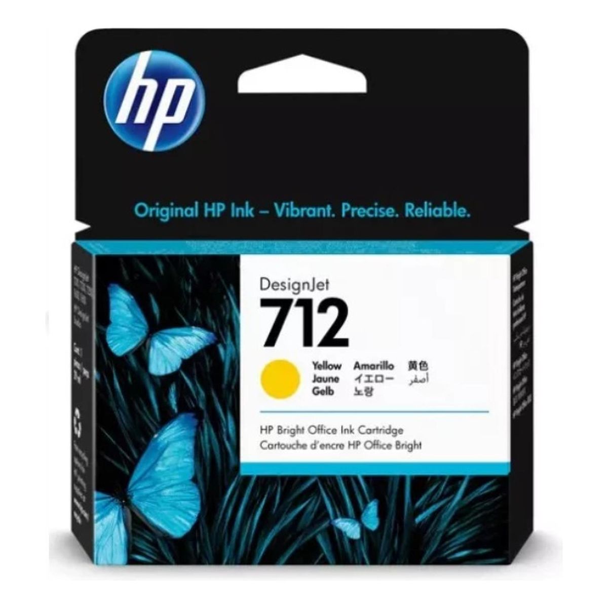 HP - Cartucho de Tinta hp 712 Yellow Original