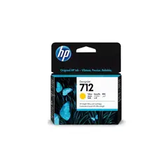 HP - Cartucho 712 Yellow Original T210 T230 T250 T630 T650