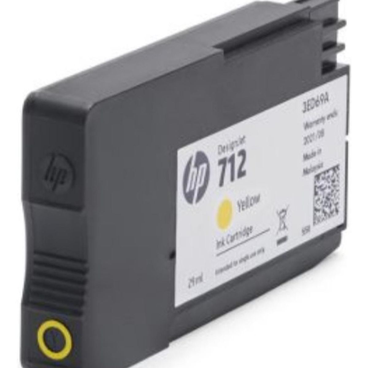 HP - Cartucho de Tinta hp 712 Yellow Original