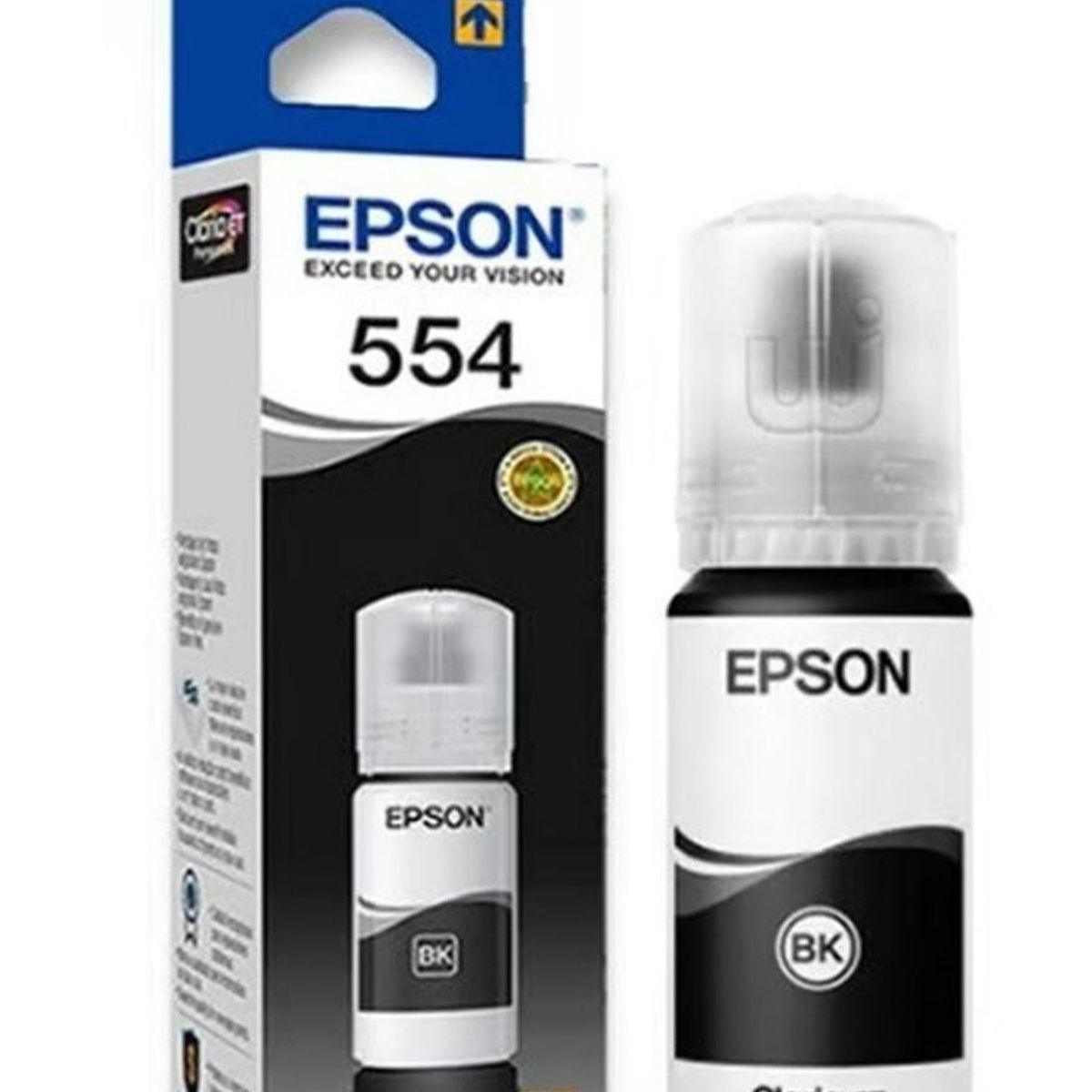 EPSON - Botella Epson 554 Negro Original