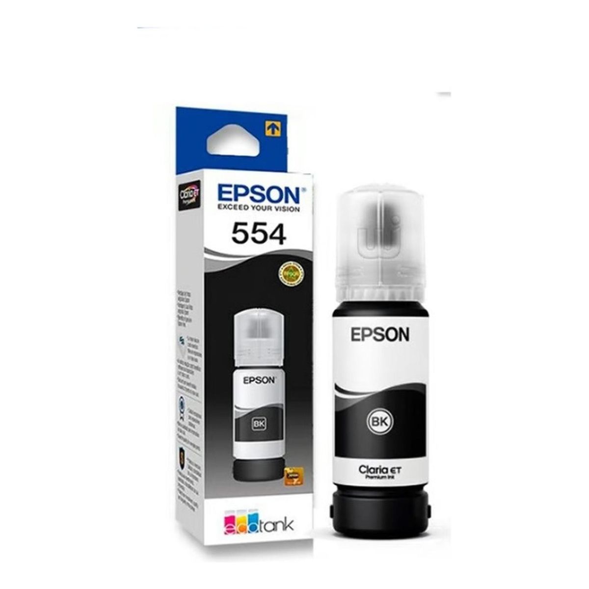 EPSON - Botella Epson 554 Negro Original