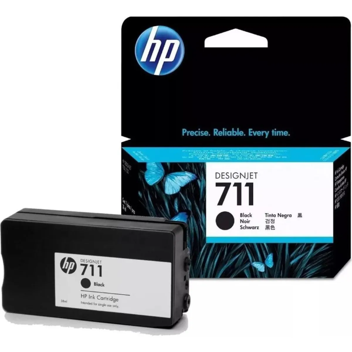HP - Cartucho De Tinta Hp 711 38ML Negro Original