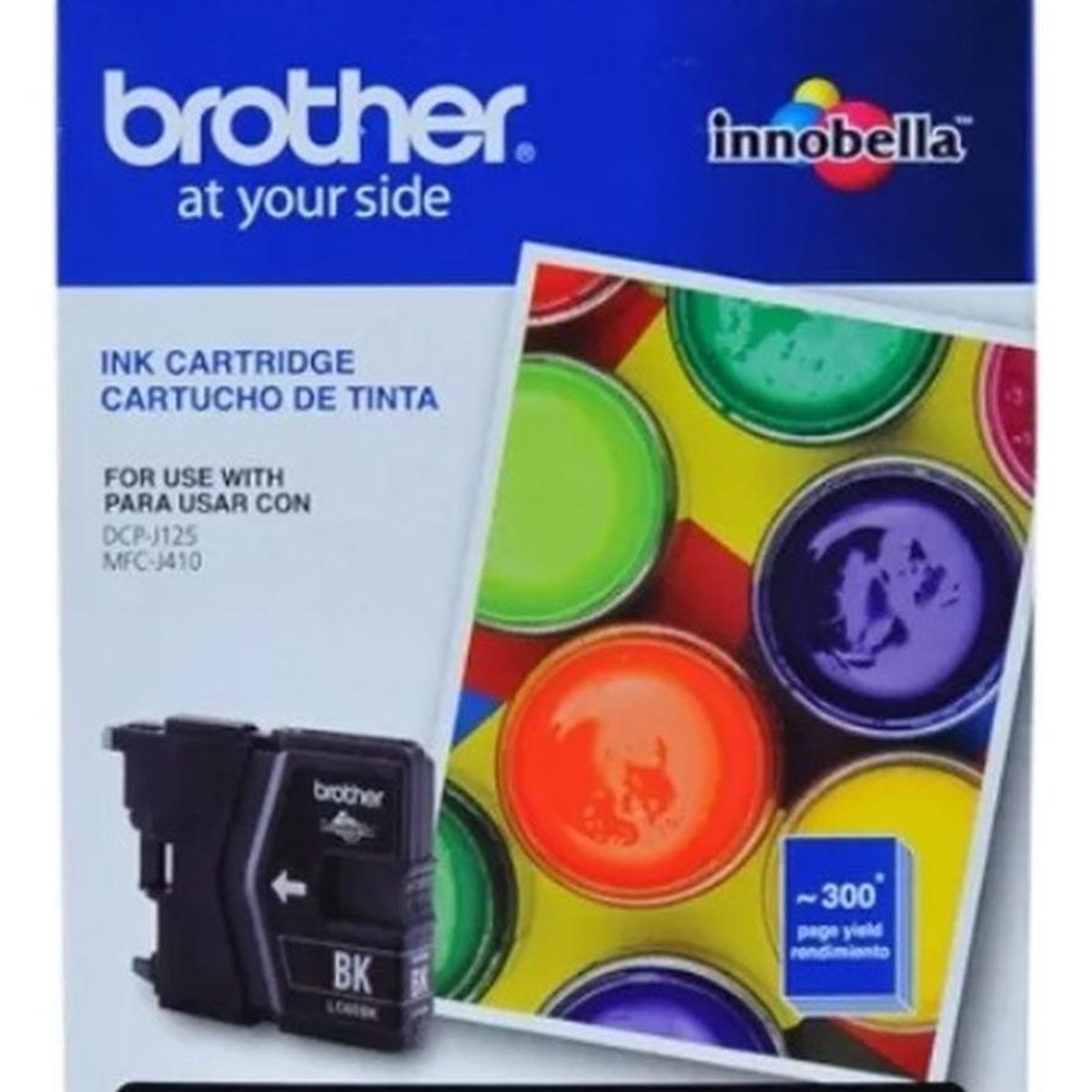 BROTHER - Cartucho de Tinta Brother LC60 Negro Original