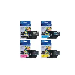 BROTHER - Cartuchos de Tinta LC75XL Original Pack