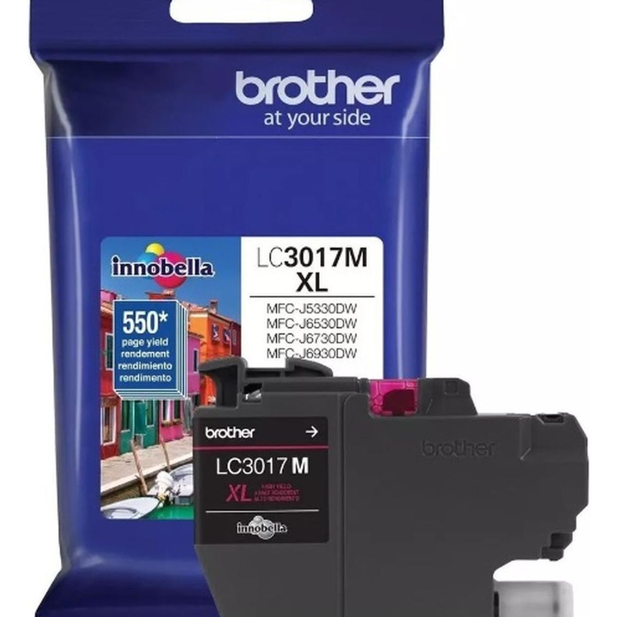 BROTHER - Cartucho de Tinta Brother LC3017 Magenta Original
