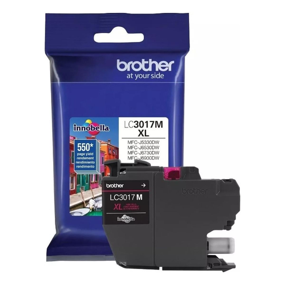 BROTHER - Cartucho de Tinta Brother LC3017 Magenta Original