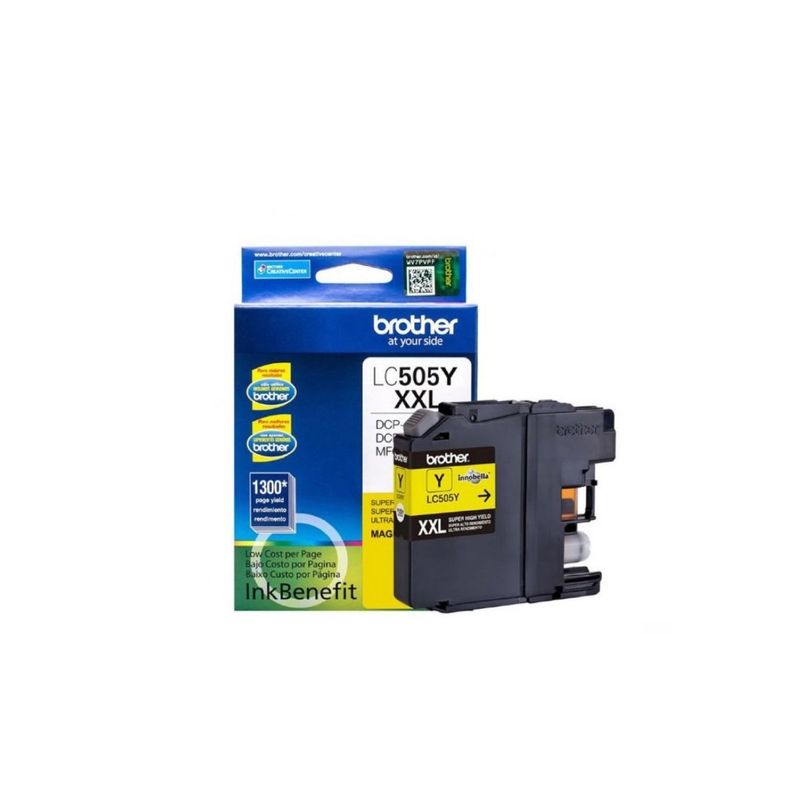 BROTHER - Cartucho Brother LC505XXL Yellow Original