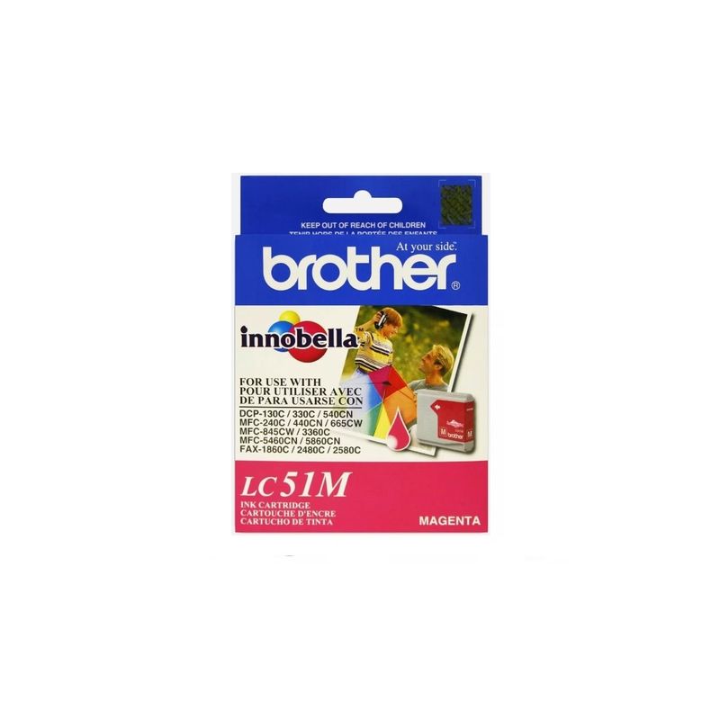 BROTHER - Cartucho Brother LC51 Magenta Original