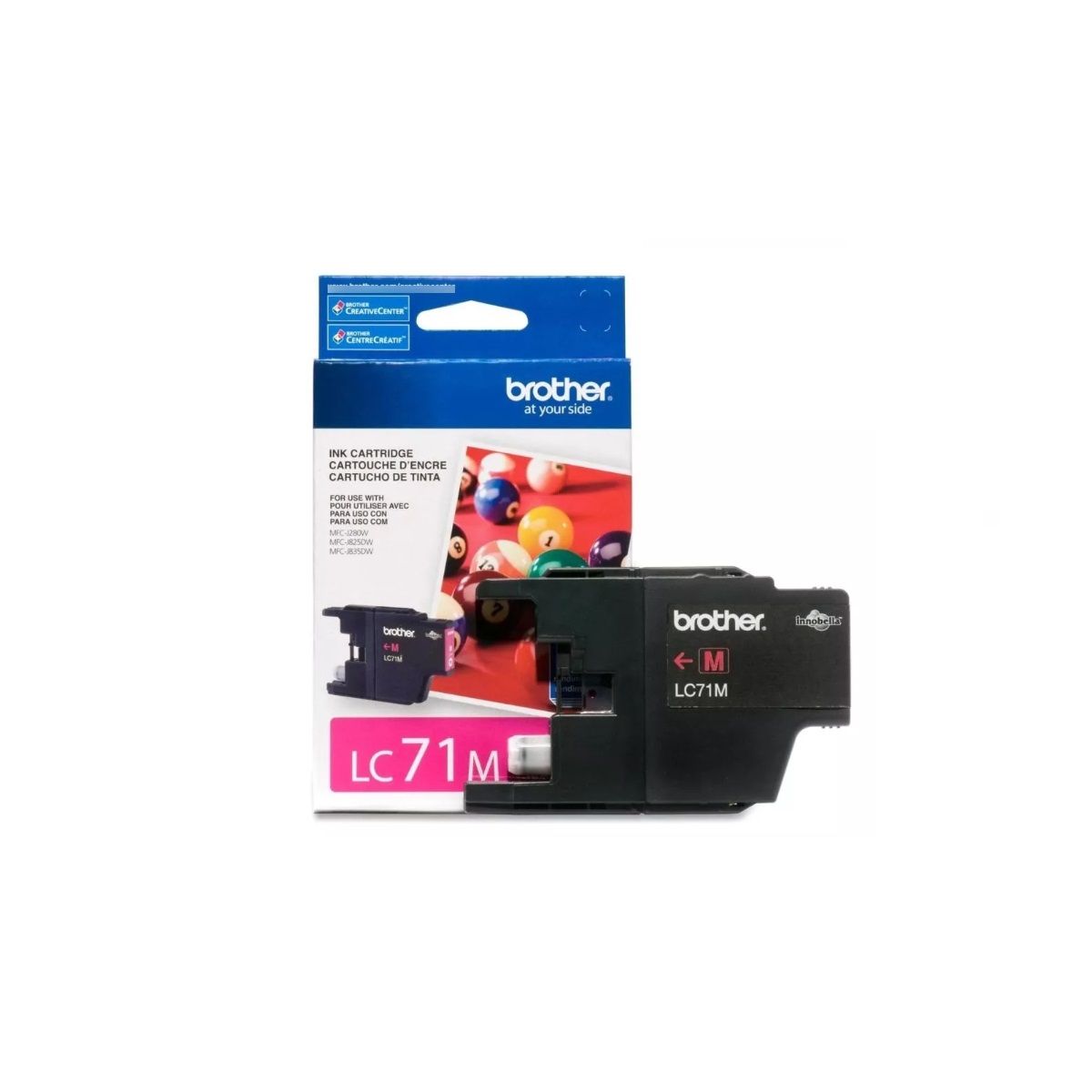 BROTHER - Cartucho de Tinta Brother LC71 Magenta Original