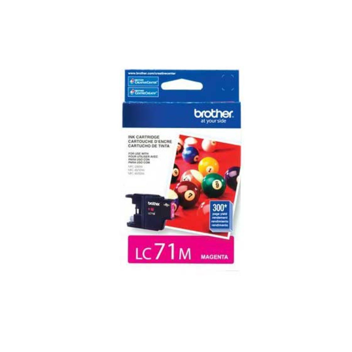BROTHER - Cartucho de Tinta Brother LC71 Magenta Original