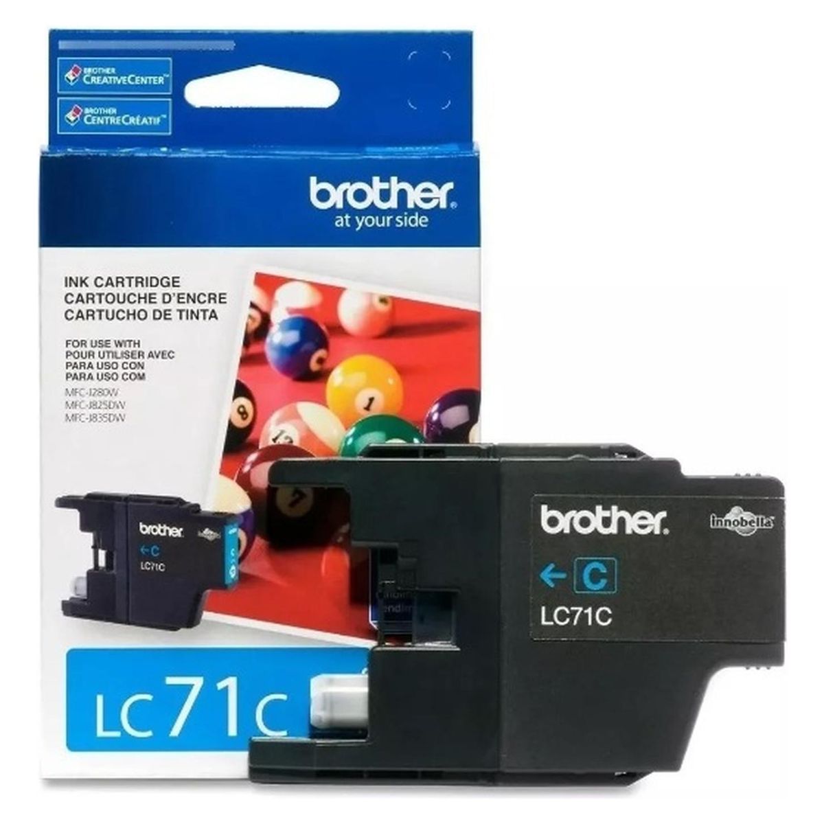 BROTHER - Cartucho de Tinta Brother LC71 Cyan Original