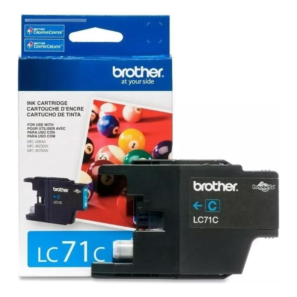 BROTHER - Cartucho de Tinta Brother LC71 Cyan Original