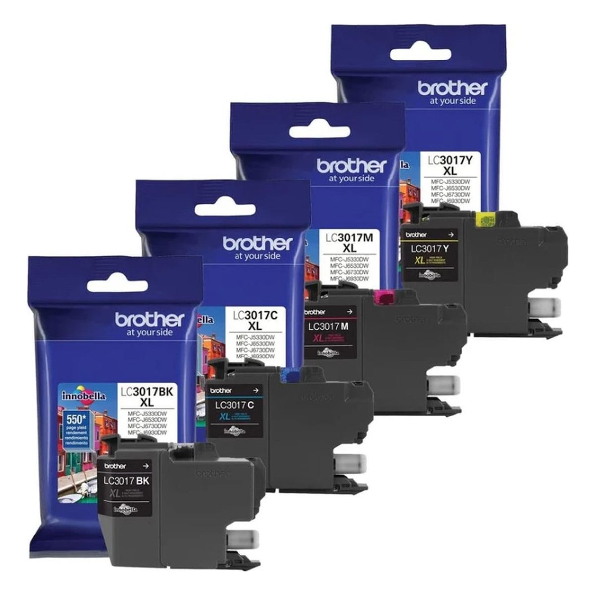 BROTHER - Cartuchos de Tinta Brother LC3017 Original Pack