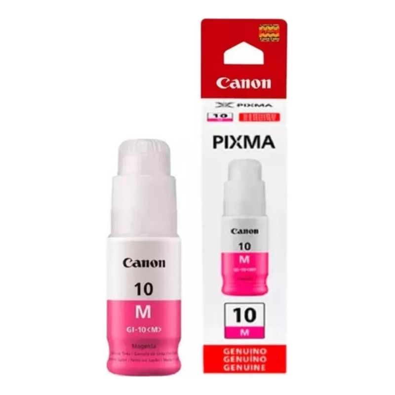 CANON - Botella de Tinta Canon GI-10 Magenta Original