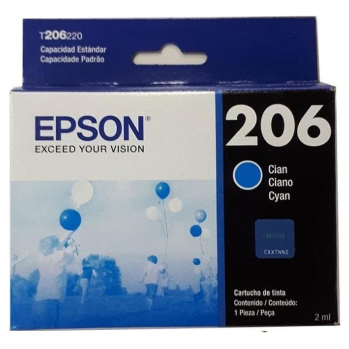 EPSON - Cartucho Epson 206 Cyan Original