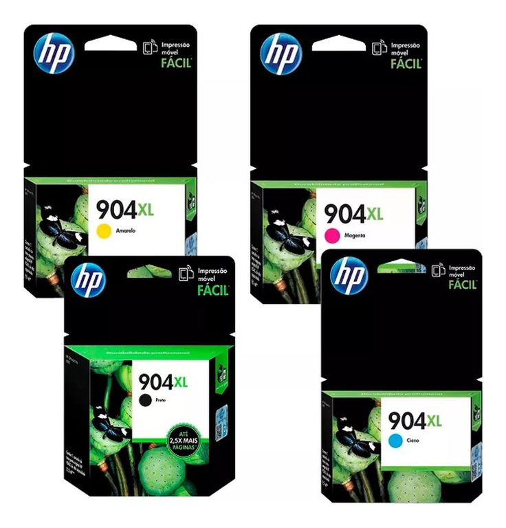 Cartuchos de Tinta 904XL Original Pack