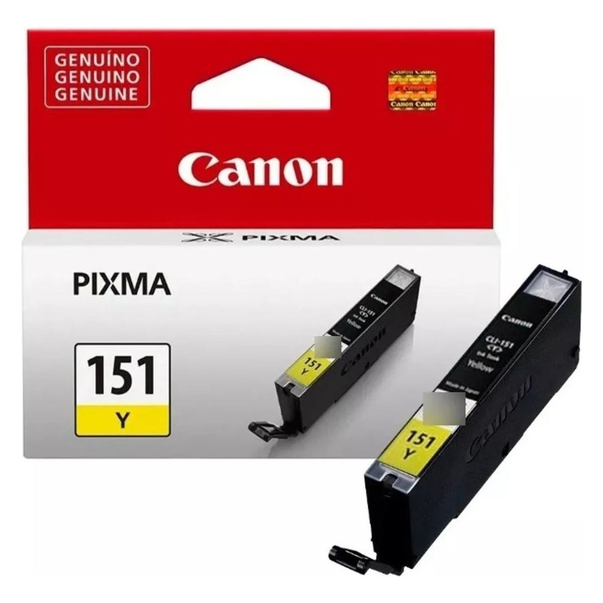 CANON - Cartucho de Tinta Canon CLI-151 Yellow Original