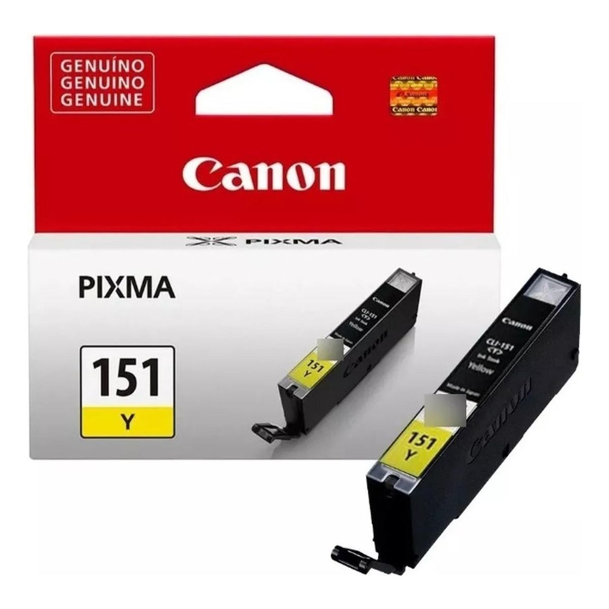 CANON - Cartucho de Tinta Canon CLI-151 Yellow Original