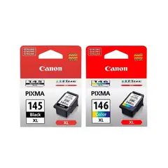 CANON - Pack Cartuchos 145XL-146XL Original. Negro / Tricolor