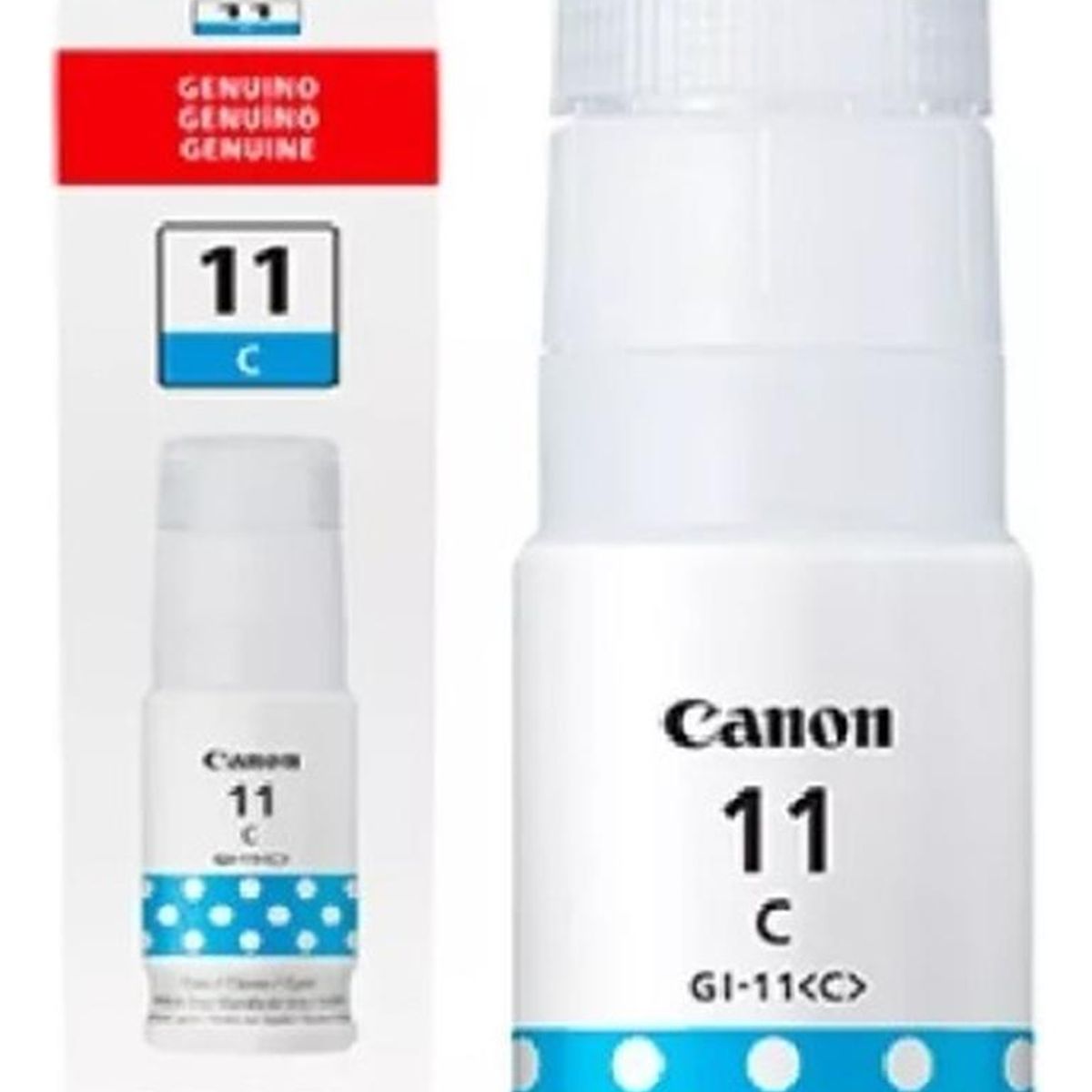 CANON - Botella de Tinta Canon GI-11 Cyan Original
