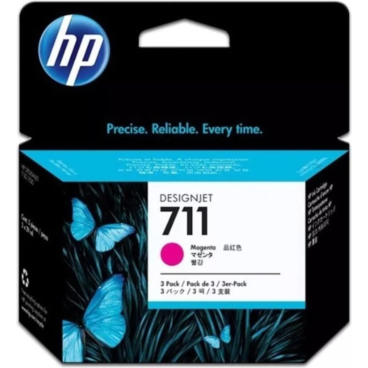 HP - Cartucho de Tinta hp 711 Magenta Original