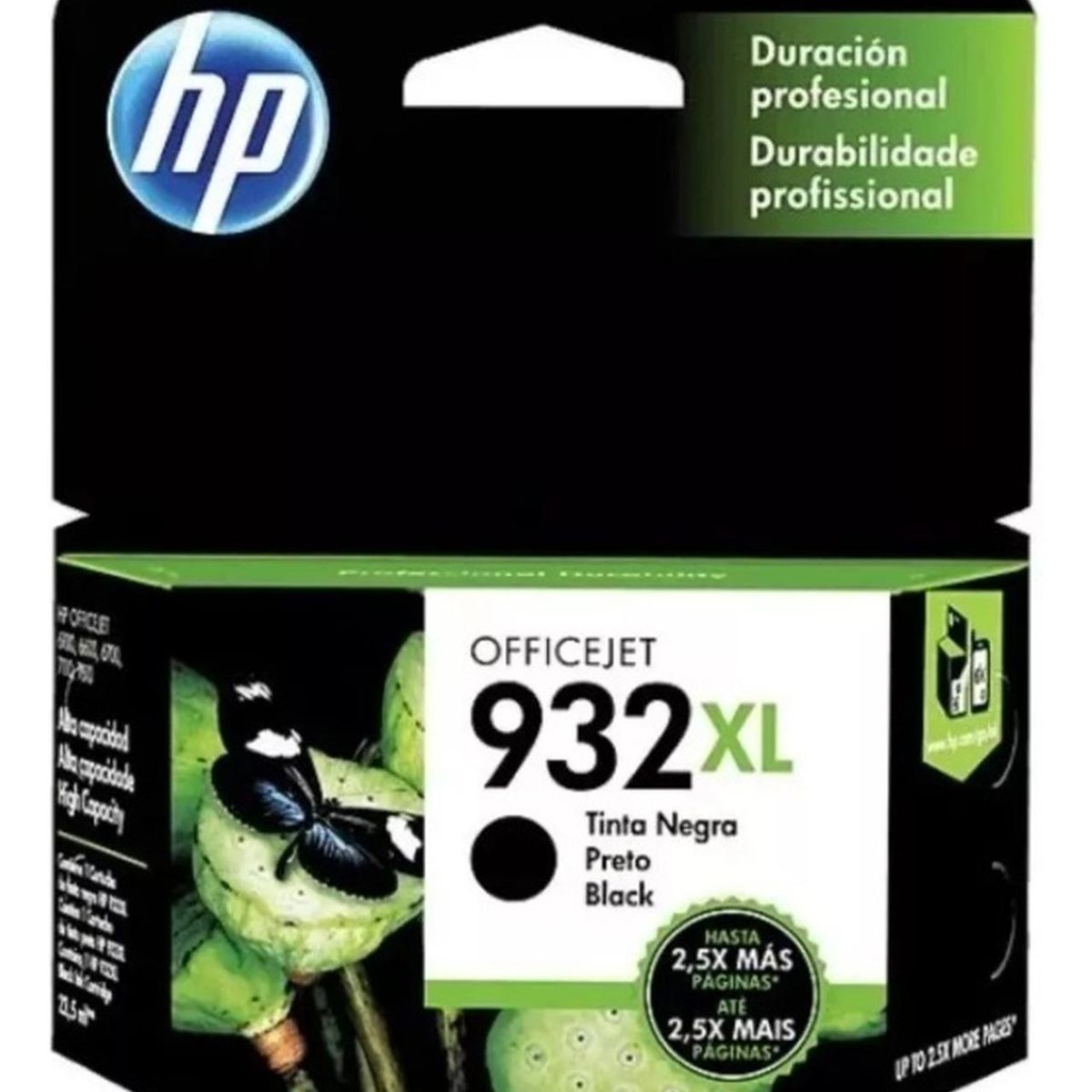 HP - Cartucho de Tinta hp 932XL Negro Original