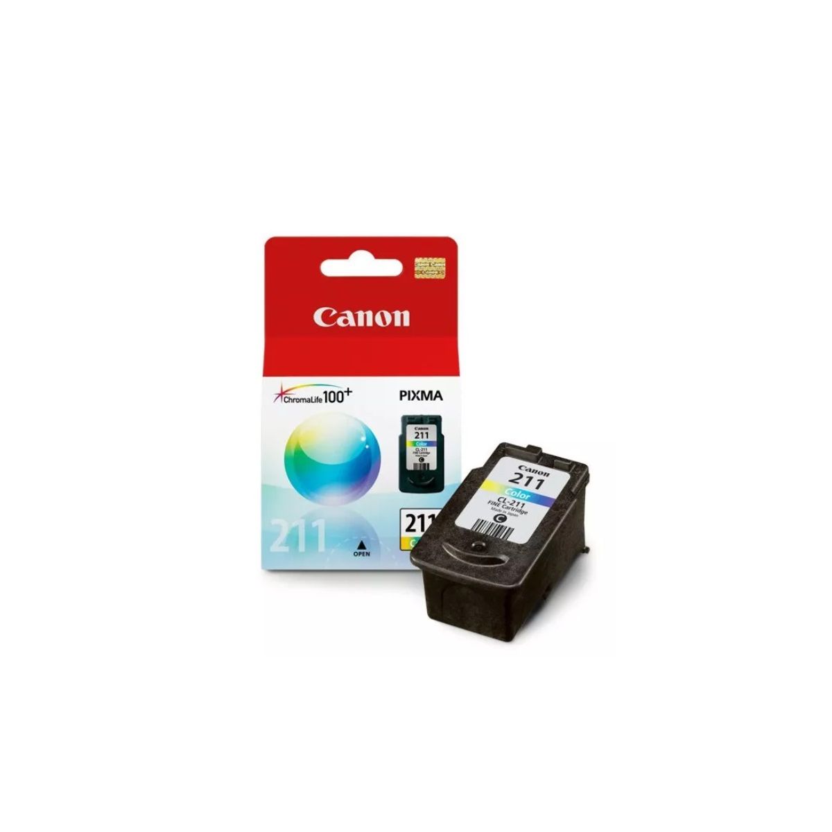 CANON - Cartucho de Tinta Canon CL-211 Tricolor Original