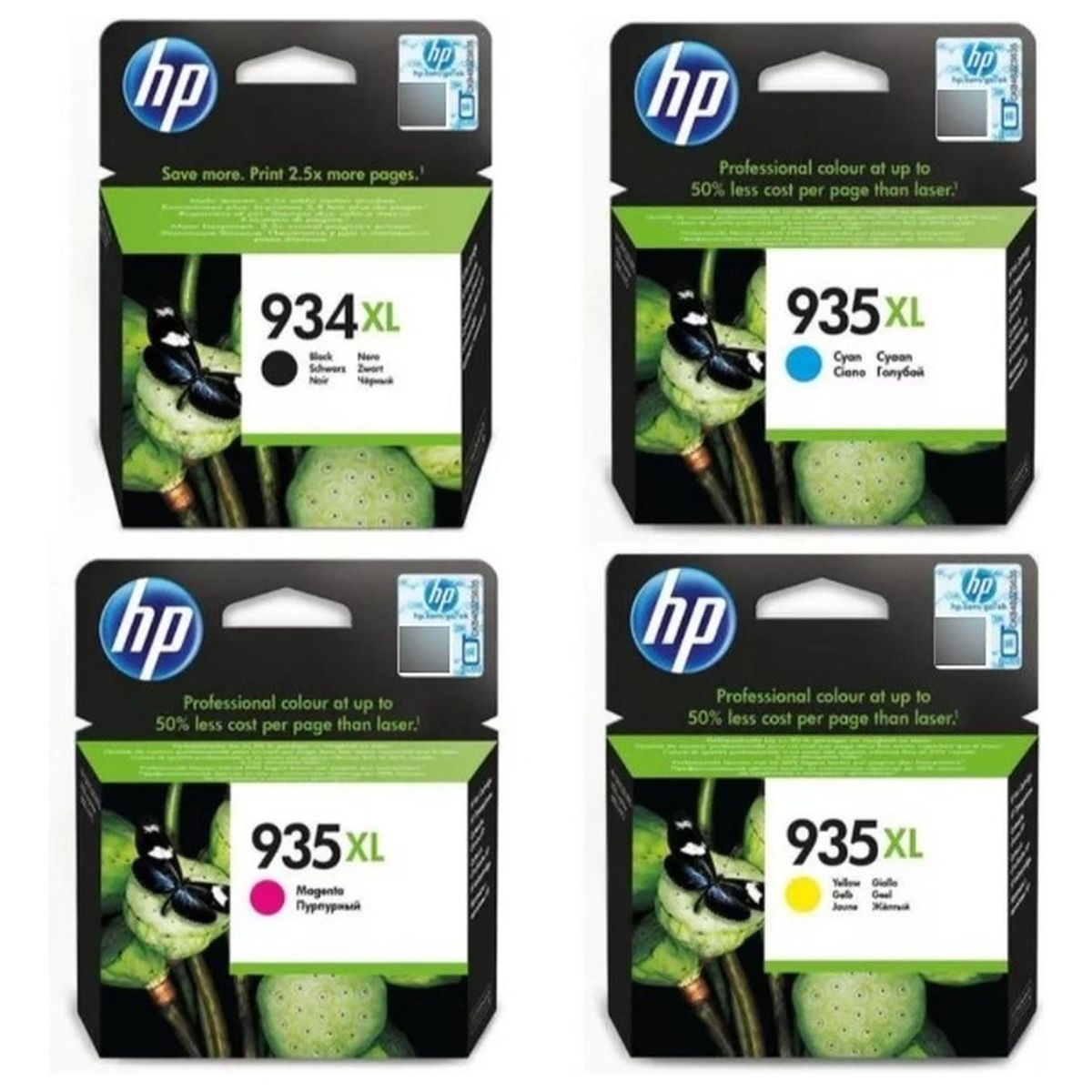HP - Cartuchos de Tinta hp 934XL/935XL Original Pack