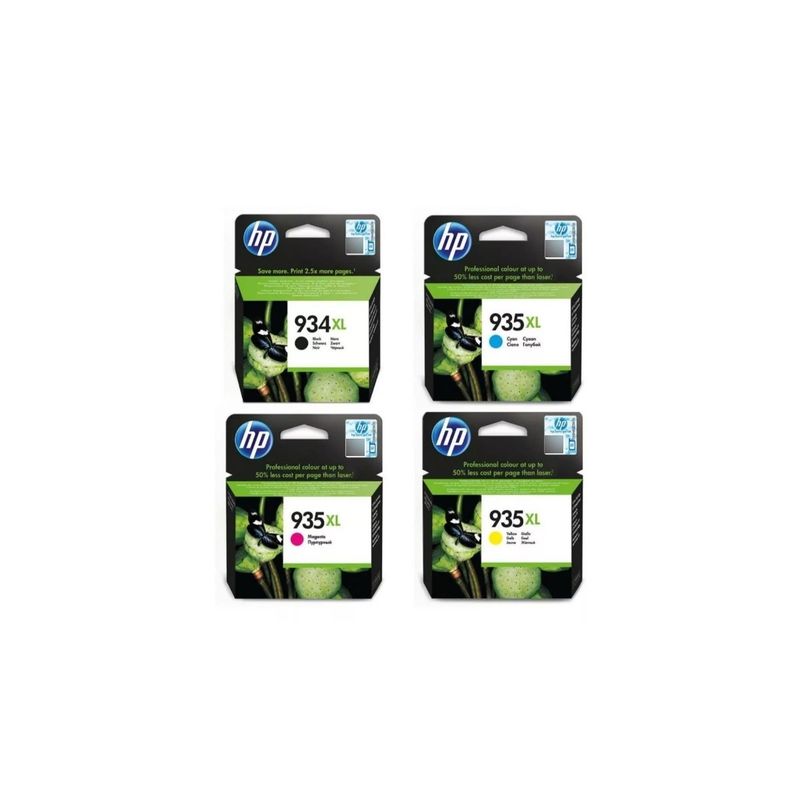 HP - Pack Cartuchos hp 934XL-935XL Original N/M/C/Y