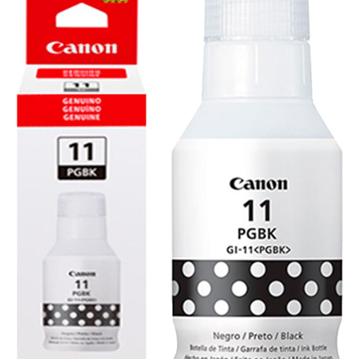 CANON - Botella de Tinta Canon GI-11 Negro Original