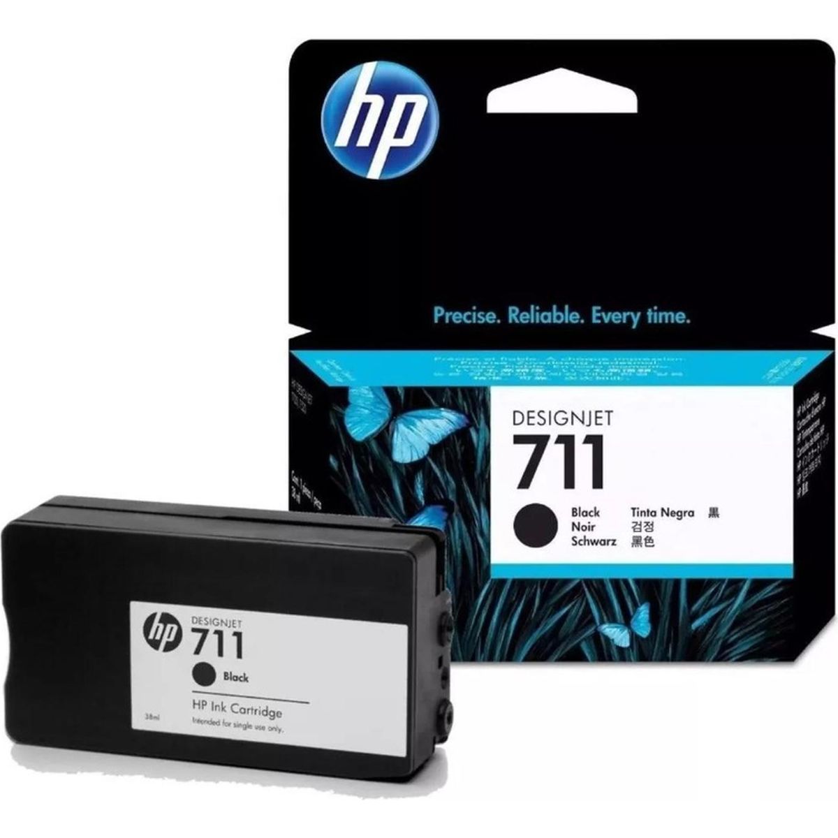 HP - Cartucho de Tinta hp 711XL 80 ML Negro Original