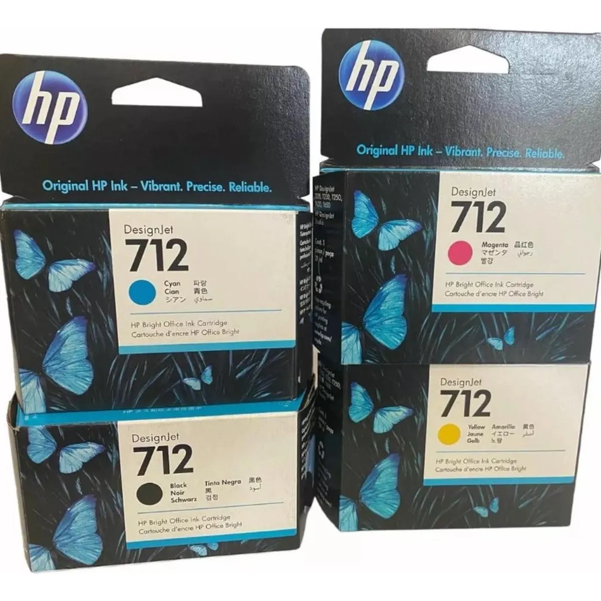 HP - Cartuchos de Tinta hp 712 Original Pack