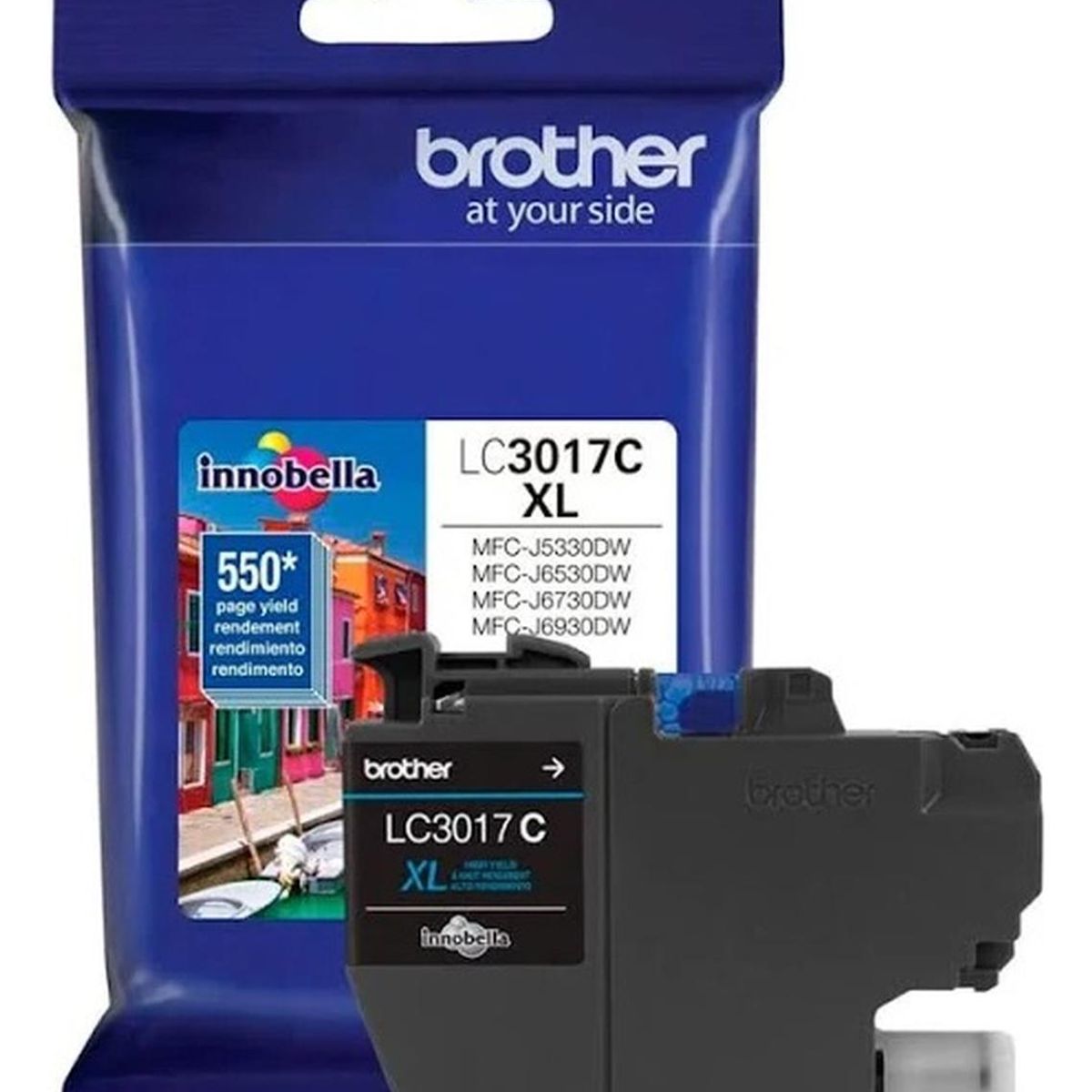 BROTHER - Cartucho de Tinta Brother LC3017 Cyan Original