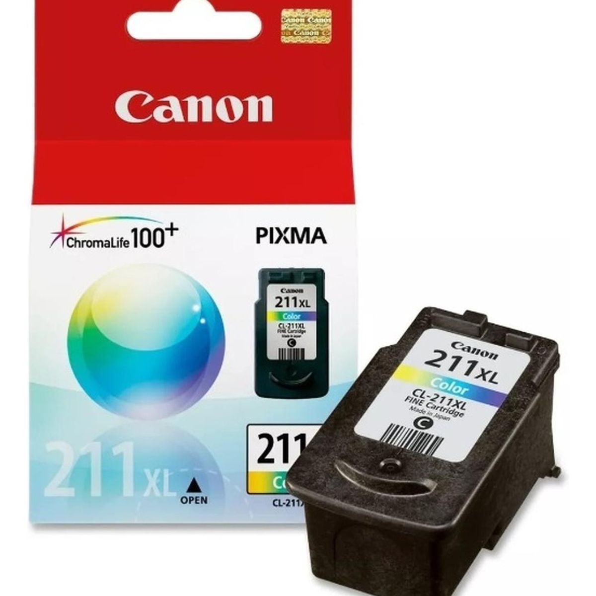 CANON - Cartucho de Tinta Canon CL-211XL Tricolor Original