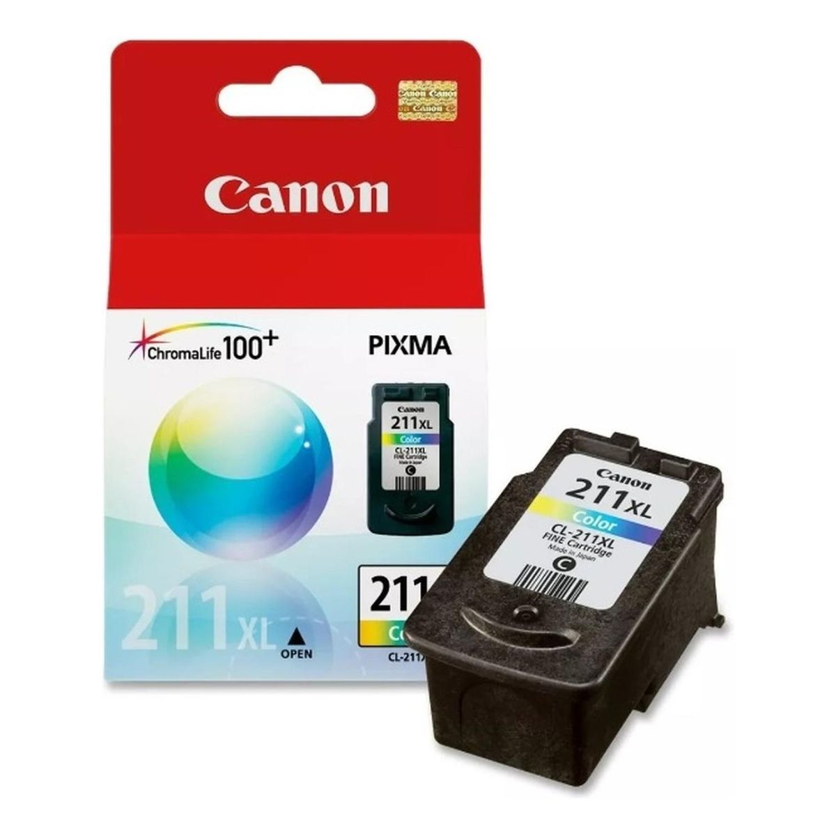 CANON - Cartucho de Tinta Canon CL-211XL Tricolor Original