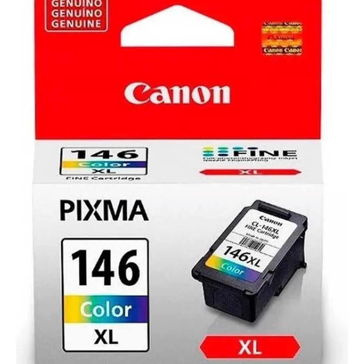 CANON - Cartucho de Tinta Canon CL-146XL Tricolor Original