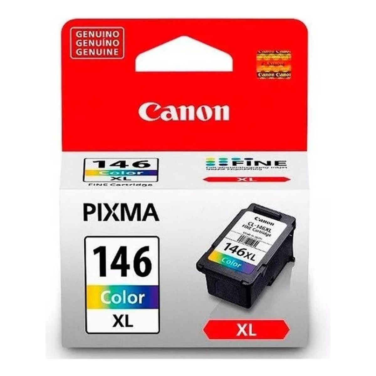 CANON - Cartucho de Tinta Canon CL-146XL Tricolor Original