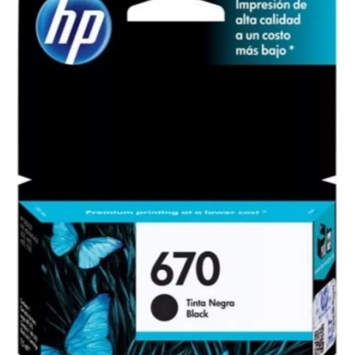 HP - Cartucho de Tinta hp 670 Negro Original