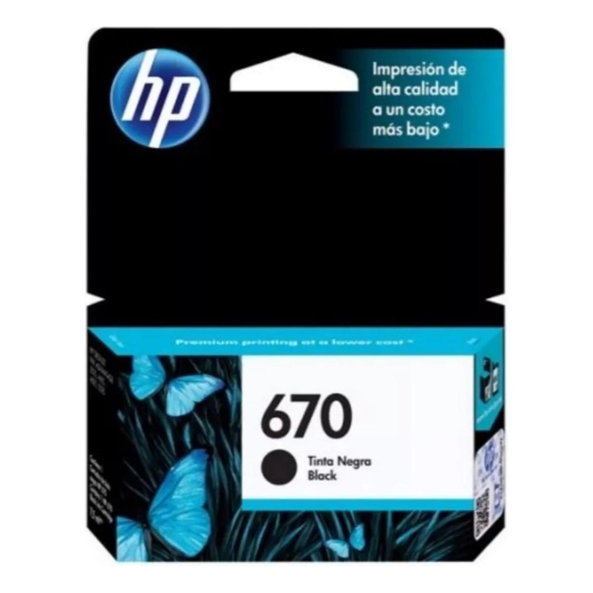 HP - Cartucho de Tinta hp 670 Negro Original