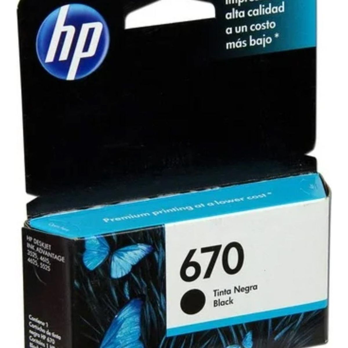 HP - Cartucho de Tinta hp 670 Negro Original