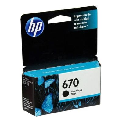 Imagen 2 del producto Cartucho de Tinta 670 Negro Original