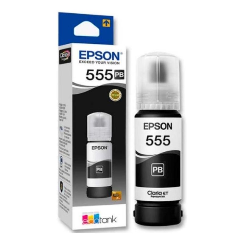 EPSON - Botella Epson 555 Negro Photo Original