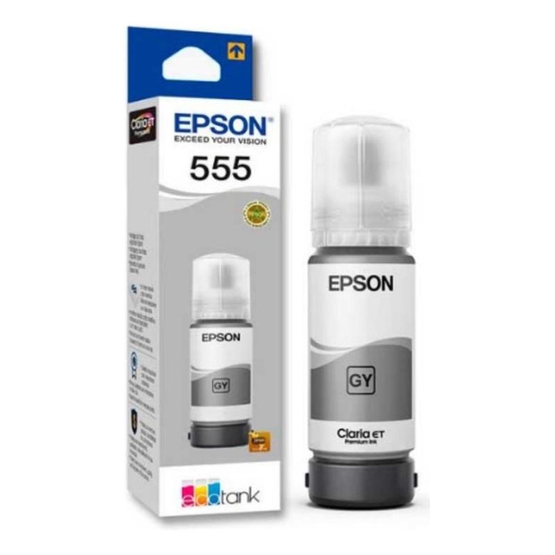 EPSON - Botella Epson 555 Gris Original