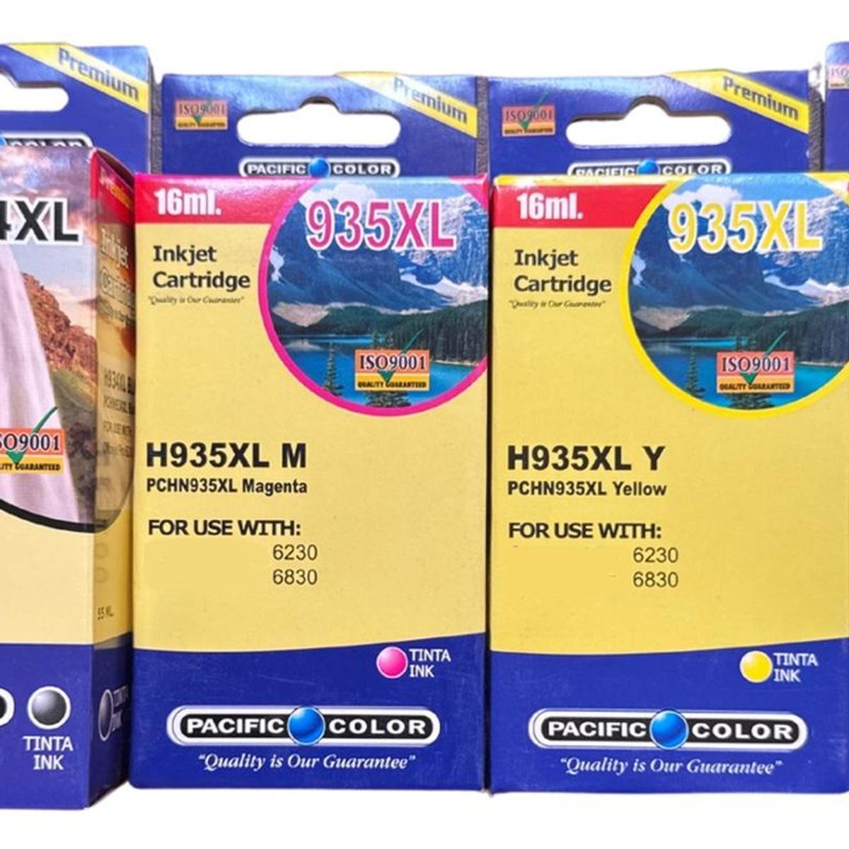 GENERICO - Pack Tintas Compatible para 934/935XL 6230 6830 6812 6815