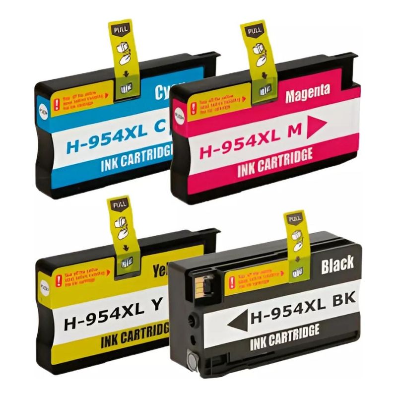 GENERICO - Pack Tintas Compatible para 954XL 7720/7730/7740/7740/8710