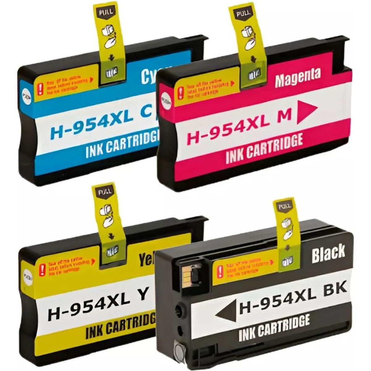 GENERICO - Pack Tintas Compatible para 954XL 7720/7730/7740/7740/8710