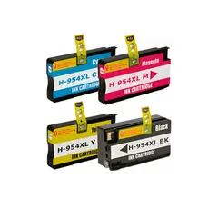 GENERICO - Pack Tintas Compatible para 954XL 7720/7730/7740/7740/8710