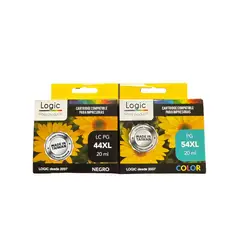 GENERICO - Pack Tintas Compatible para 44XL-54XL Negro/Tricolor