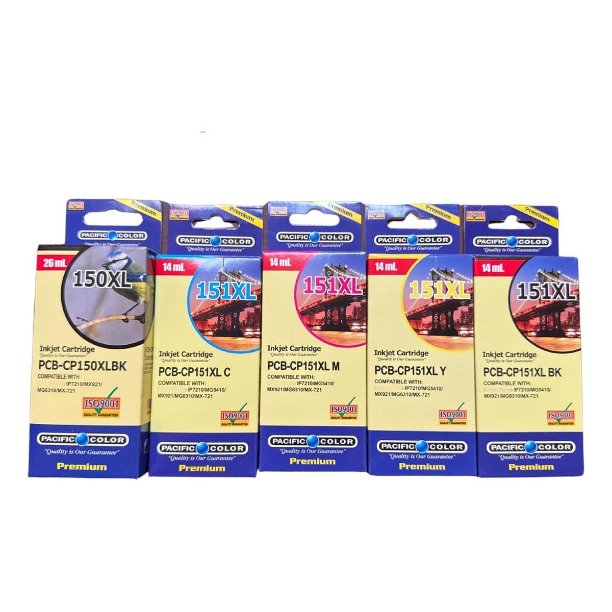 GENERICO - Pack Cartucho Compatible para 150-151XL iP-8710/iX-6810