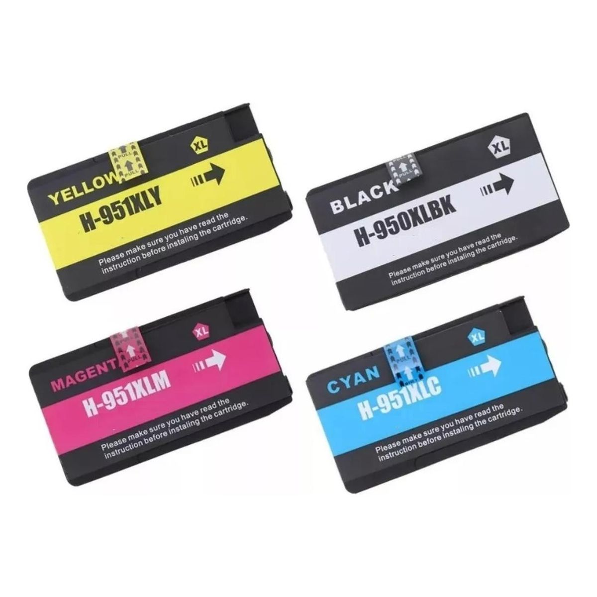 GENERICO - Pack Tintas Compatible para 950XL-951XL 8100/8600/8610/8620